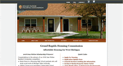 Desktop Screenshot of grhousing.org