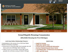 Tablet Screenshot of grhousing.org